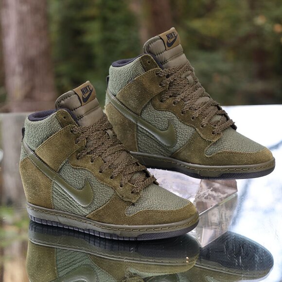 Nike Dunk Sky Hi Rough Green 2014 - Picture 11 of 13